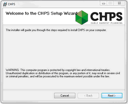 Welcome to CHPS Setup Wizard